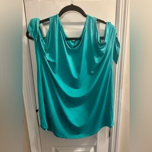 Gibson Vibrant Teal Blouse